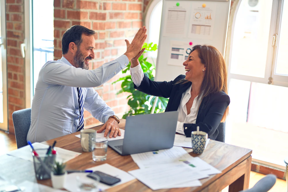 Revive Guard specialists reviewing a client website evaluation
